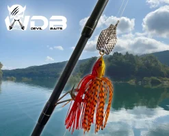 Wild Devil Baits Blade Jig Red Devil Chatterbait Spinnköder Chatter Bait Kunstköder Barsch Hecht Zander Angelköder