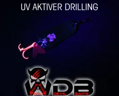 Wild Devil Baits Blinker Black Devil Raubfisch Köder Spoon Löffelblinker Kunstköder Angelköder