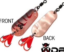 Wild Devil Baits Blinker Red Devil Raubfisch Köder Spoon Löffelblinker Kunstköder Angelköder