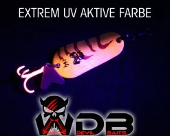 Wild Devil Baits Blinker Red Devil Raubfisch Köder Spoon Löffelblinker Kunstköder Angelköder