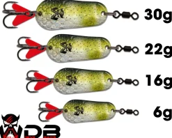 Wild Devil Baits Blinker AYU Raubfisch Köder Spoon Löffelblinker Kunstköder Angelköder