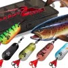 Wild Devil Baits Blinkersortiment Forelle in Box Trout Blinker Kunstköder Set Löffelblinker Spoon Blinker
