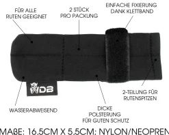 Wild Devil Baits Butt Tip Protector Rutenschoner Rutenbänder Rutenschutz Zielfische