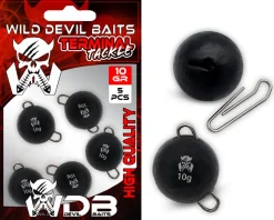 Wild Devil Baits Cheburashka Flex Heads Jig Ball  Angelköder
