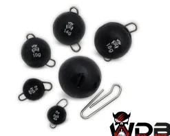 Wild Devil Baits Cheburashka Flex Heads Jig Ball  Angelköder
