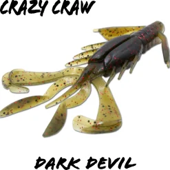 Wild Devil Baits Crazy Craw Krebs Crawler Gummifisch Softlure  Angelköder
