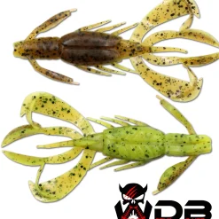 Wild Devil Baits Crazy Craw Krebs Crawler Gummifisch Softlure  Angelköder