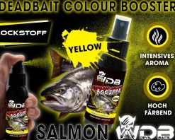 Wild Devil Baits Deadbait Color Booster Köderfisch Farbe Baitfish Paint Farbaroma Spray-Yellow-Salmon Futtermittel