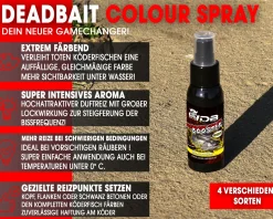 Wild Devil Baits Deadbait Color Booster Köderfisch Farbe Baitfish Paint Farbaroma Spray-Yellow-Salmon Futtermittel
