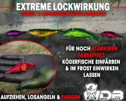Wild Devil Baits Deadbait Color Booster Köderfisch Farbe Baitfish Paint Farbaroma Spray-Red-Garlic Futtermittel