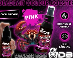 Wild Devil Baits Deadbait Color Booster Köderfisch Farbe Baitfish Paint Farbaroma Spray-Pink-Monster Crab Futtermittel