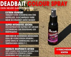 Wild Devil Baits Deadbait Color Booster Köderfisch Farbe Baitfish Paint Farbaroma Spray-Pink-Monster Crab Futtermittel