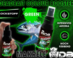 Wild Devil Baits Deadbait Color Booster Köderfisch Farbe Baitfish Paint Farbaroma Spray-Green-Makrele Futtermittel