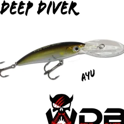 Wild Devil Baits Deep Diver Wobbler Hardbait Kunstköder  Angelköder