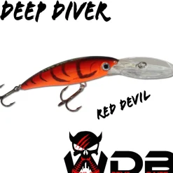 Wild Devil Baits Deep Diver Wobbler Hardbait Kunstköder  Angelköder