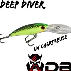 Wild Devil Baits Deep Diver Wobbler Hardbait Kunstköder  Angelköder