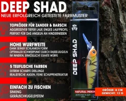 Wild Devil Baits Deep Shad Wobbler Deep Runner Hardbait Kunstköder Raubfisch Köder Angelköder Angelköder