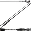 Wild Devil Baits Devil Stick Trout Spoon UL 1,90m 1-6G Ultra Light Spinnrute Solid Tip UL Angelrute Vollcarbon Spitze Barschrute Forellenrute  Angelruten