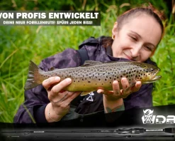 Wild Devil Baits Devil Stick Trout Spoon UL 1,90m 1-6G Ultra Light Spinnrute Solid Tip UL Angelrute Vollcarbon Spitze Barschrute Forellenrute  Angelruten