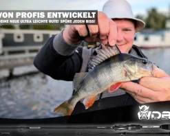 Wild Devil Baits Devil Stick Spin UL 1,98m 2-10G Ultra Light Spinnrute Solid Tip UL Angelrute Vollcarbon Spitze Barschrute Forellenrute Ultraleichtrute Angelruten