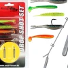 Wild Devil Baits Drop Shot Set Dropshot Monatage Ready2Fish Gummifische Barsch Sortimente