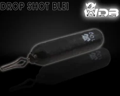 Wild Devil Baits Drop Shot Blei Stabblei Dropshot Sinkers Finesse Lead Angelblei Black Jighaken