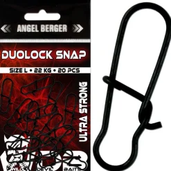 Wild Devil Baits Duolock Snaps Einhänger Raubfischwirbel Karabiner Hechtangeln