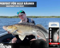 Wild Devil Baits Fat Crank Wobbler Hardbait Crankbait Kunstköder Raubfisch Köder Barsch Hecht Zander Wobbler
