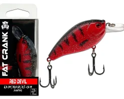 Wild Devil Baits Fat Crank Wobbler Hardbait Crankbait Kunstköder Raubfisch Köder Barsch Hecht Zander Wobbler