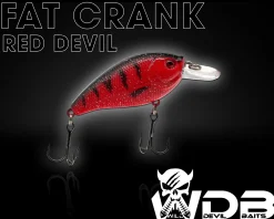 Wild Devil Baits Fat Crank Wobbler Hardbait Crankbait Kunstköder Raubfisch Köder Barsch Hecht Zander Wobbler