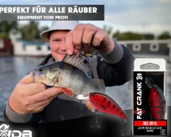 Wild Devil Baits Fat Crank Wobbler Hardbait Crankbait Kunstköder Raubfisch Köder Barsch Hecht Zander Wobbler