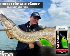 Wild Devil Baits Fat Crank Wobbler Hardbait Crankbait Kunstköder Raubfisch Köder Barsch Hecht Zander Wobbler