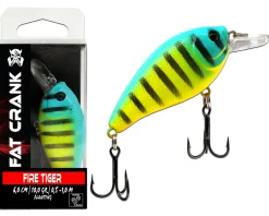 Wild Devil Baits Fat Crank Wobbler Hardbait Crankbait Kunstköder Raubfisch Köder Barsch Hecht Zander Wobbler