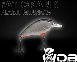 Wild Devil Baits Fat Crank Wobbler Hardbait Crankbait Kunstköder Raubfisch Köder Barsch Hecht Zander Wobbler