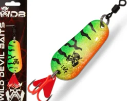 Wild Devil Baits Fire Tiger Blinker Raubfisch Köder Spoon Löffelblinker Kunstköder Angelköder
