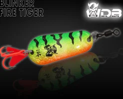 Wild Devil Baits Fire Tiger Blinker Raubfisch Köder Spoon Löffelblinker Kunstköder Angelköder