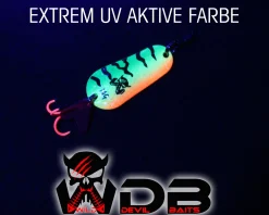 Wild Devil Baits Fire Tiger Blinker Raubfisch Köder Spoon Löffelblinker Kunstköder Angelköder