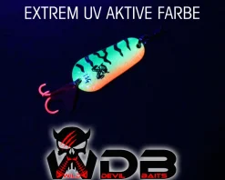 Wild Devil Baits Fire Tiger Blinker Raubfisch Köder Spoon Löffelblinker Kunstköder Angelköder