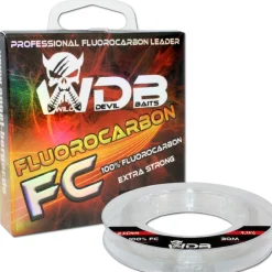 Wild Devil Baits Fluorocarbon FC Leader 30m Fluoro Carbon Line Vorfach  Angelschnur