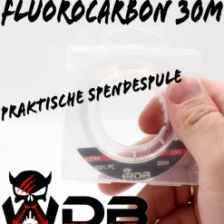 Wild Devil Baits Fluorocarbon FC Leader 30m Fluoro Carbon Line Vorfach  Angelschnur