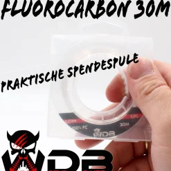 Wild Devil Baits Fluorocarbon FC Leader 30m Fluoro Carbon Line Vorfach  Angelschnur