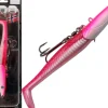 Wild Devil Baits Giant Sand Eel 286g Sandaal Meeres Shad Gummifisch -Hot Pink-286g Angelköder