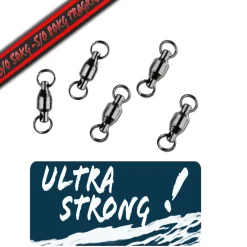 Wild Devil Baits Giant Sea Swivel Meereswirbel Norwegen Kugellager Wirbel  Zielfische