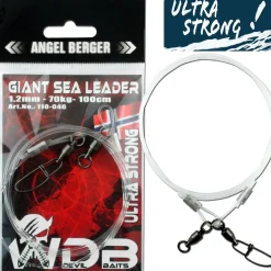 Wild Devil Baits Giant Sea Leader Hard Mono Vorfach Meeresvorfach Pilkvorfach Angelschnur