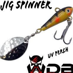Wild Devil Baits Jig Spinner Spin Jig Bleikopfspinner Spoon Angelköder