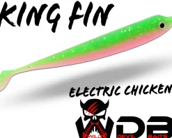 Wild Devil Baits King Fin Shad Gummifisch Softbait Gummiköder Zander Barsch Angelköder