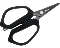Wild Devil Baits Line Scissors 12cm Angelschere Schnurschere Schere zum Schneiden von Angelschnüren Angelzubehör