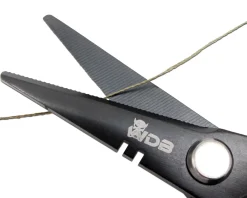 Wild Devil Baits Line Scissors 12cm Angelschere Schnurschere Schere zum Schneiden von Angelschnüren Angelzubehör