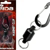 Wild Devil Baits Magnetic Release Clip Magnet Clip Angeln Magnet Adapter mit Karabiner für Kescher Landing Net Fliegenkescher Angelzubehör Angelzubehör