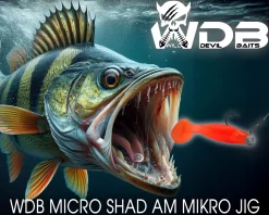 Wild Devil Baits Micro Shad Mix UL Mini Gummifisch Gummiköder Barsch Forelle Angelköder
